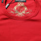 Red Goodluck 2023 Cotton Crew Neck T-shirt