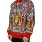 Multicolor Glamzilla Hooded Men Sweatshirt Sweater