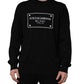Black Graphic Logo Crew Neck Wool Pullover Sweater