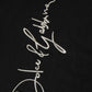 Black embroidered Logo Crew Neck Pullover Sweater