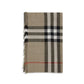 Beige Wool Scarf