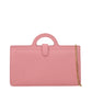 Pink Leather Crossbody Bag