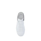White Calf Leather Bos Taurus Platform Sneakers
