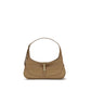Beige Goatskin Shoulder Bag