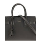 Gray Calf Leather Bos Taurus Handbag