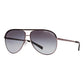 Gray Metal Sunglasses