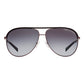 Gray Metal Sunglasses