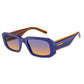 Blue Injected Sunglasses