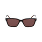 Brown Metal Sunglasses