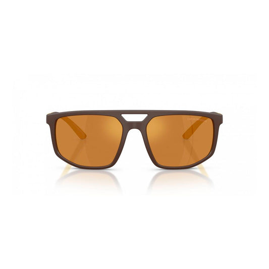Brown Injected Sunglasses