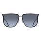 Gray Metal Sunglasses