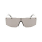 White Metal Sunglasses