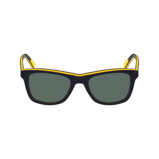 Blue Injected Sunglasses