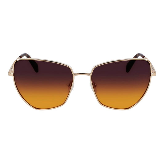 Gold Metal Sunglasses