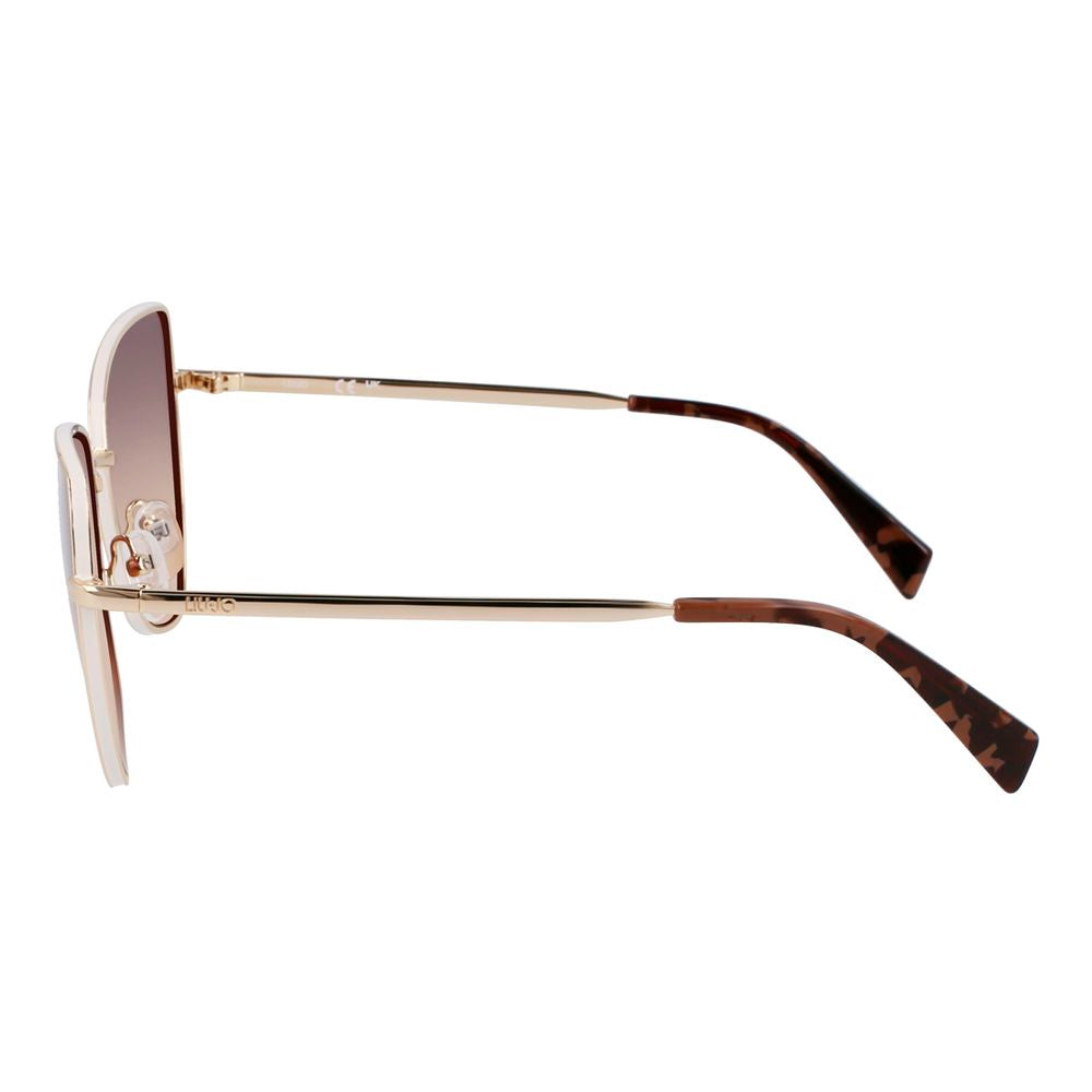 Gold Metal Sunglasses