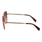 Multicolor Metal Sunglasses