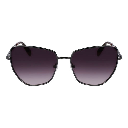 Gray Metal Sunglasses