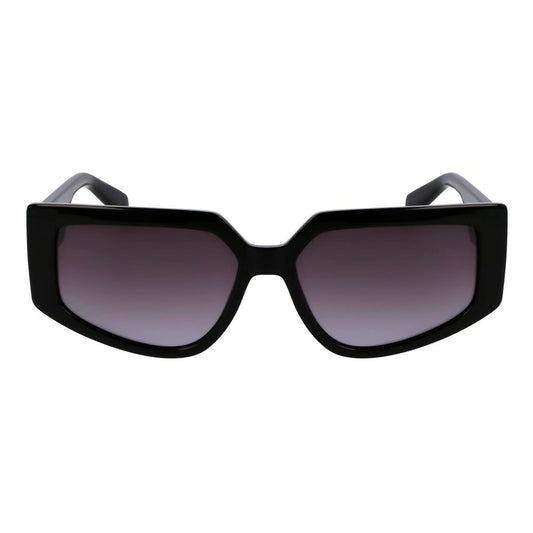 Black Injected Sunglasses