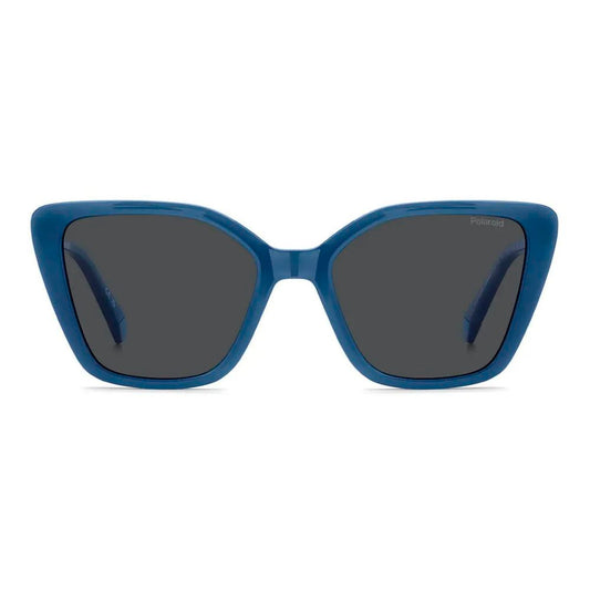 Blue Polycarbonate Sunglasses