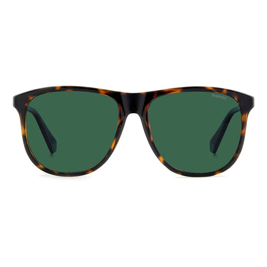 Brown Polycarbonate Sunglasses