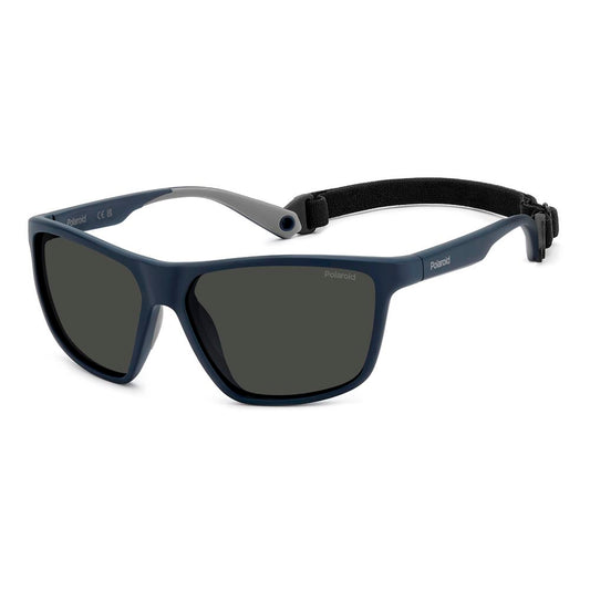 Blue Polycarbonate Sunglasses
