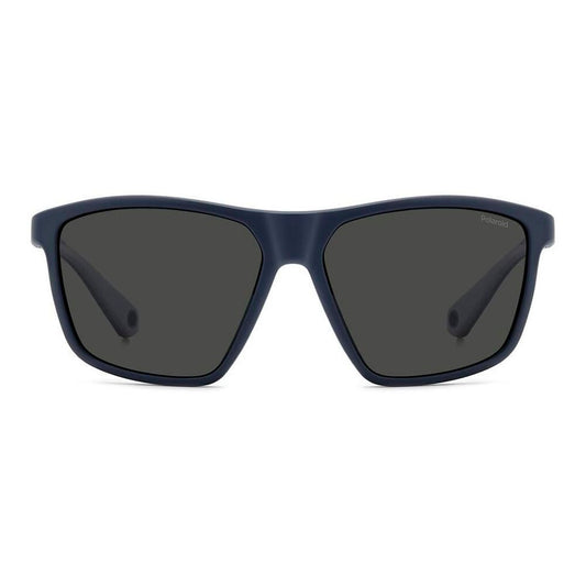 Blue Polycarbonate Sunglasses