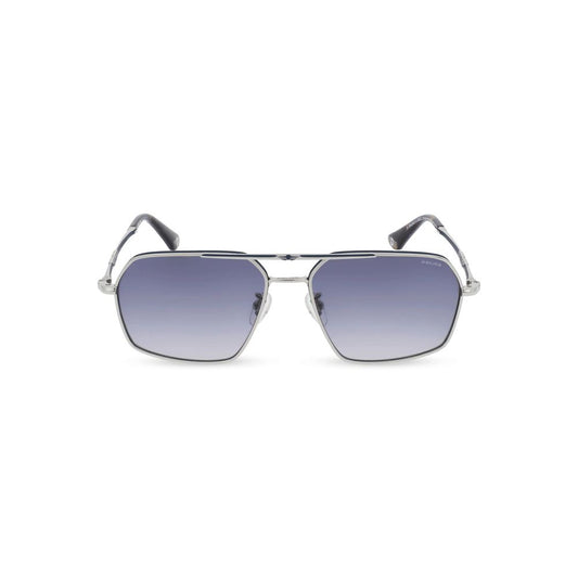 Gray Metal Sunglasses