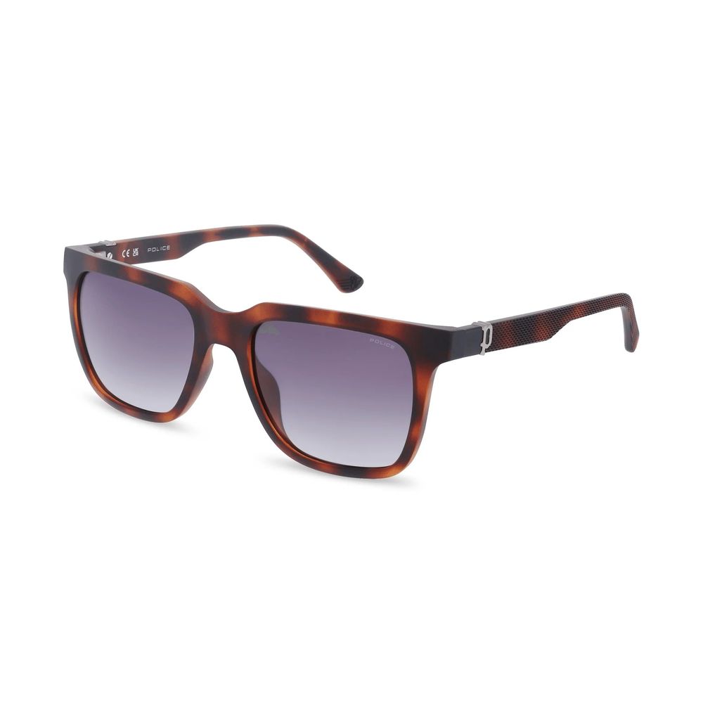 Brown Injected Sunglasses