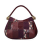 Purple Leather Handbag