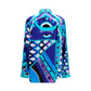 Blue Silk Shirt