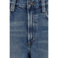 Blue Cotton Relaxed Fit Jeans