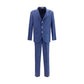 Blue Wool Oves Aries Two-Piece Suit