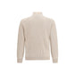 Beige Cashmere Turtleneck