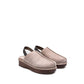 Brown Leather Mules