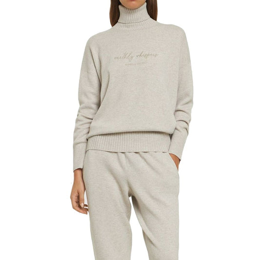 Beige Cashmere Sweater