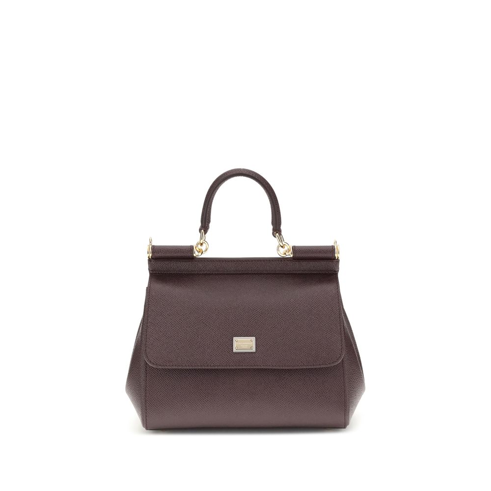 Brown Calf Leather Bos Taurus Handbag