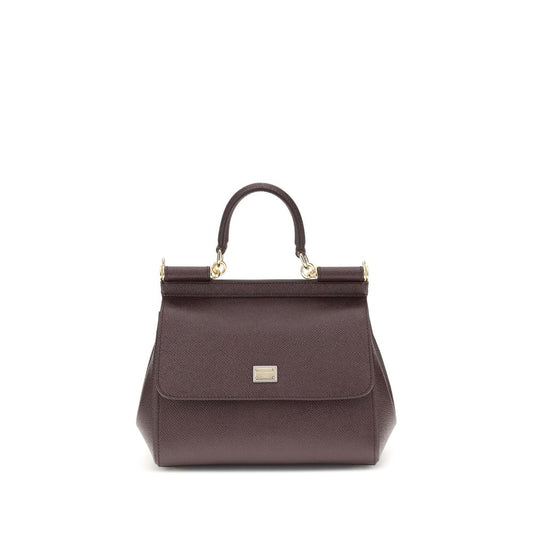 Brown Calf Leather Bos Taurus Handbag