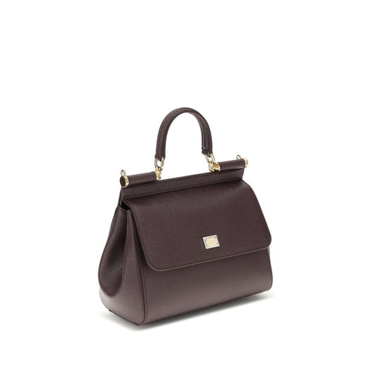 Brown Calf Leather Bos Taurus Handbag