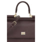 Brown Calf Leather Bos Taurus Handbag