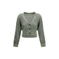 Bicolor Cotton Cardigan