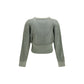 Bicolor Cotton Cardigan