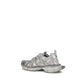Gray Polyethylene Athletic Sneakers