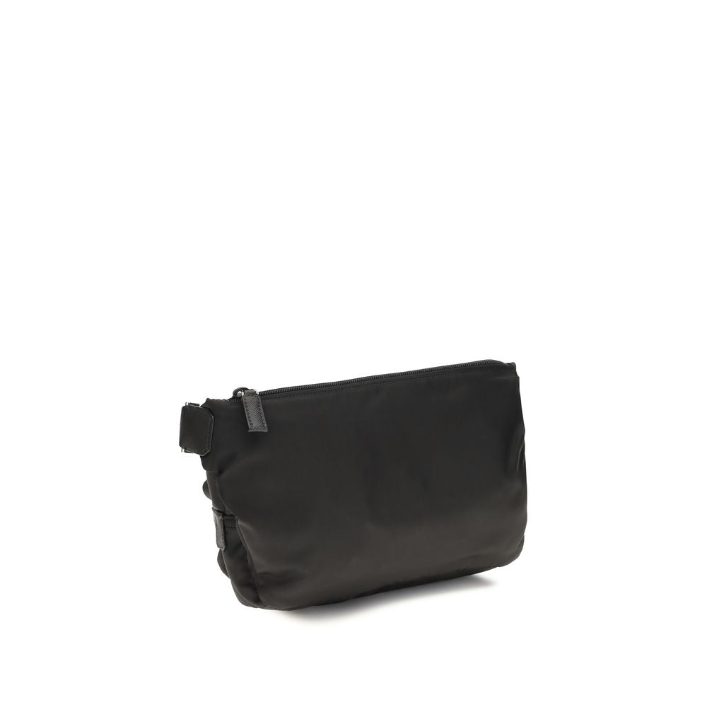 Black Nylon Shoulder Bag