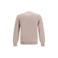 Beige Cotton Sweatshirt