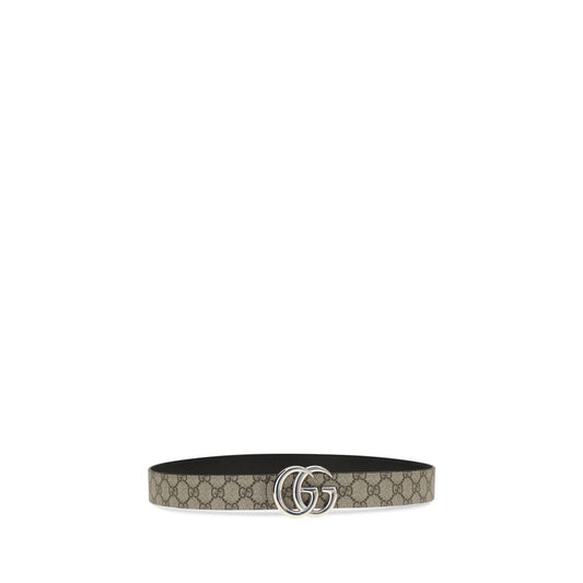 Beige Calf Leather Bos Taurus Regular Belt