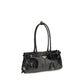 Black Calf Leather Bos Taurus Handbag