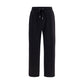 Black Cotton Joggers (Workout Pants)
