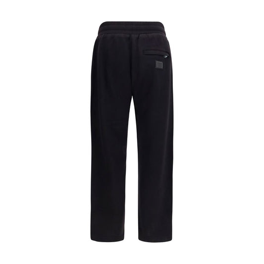 Black Cotton Joggers (Workout Pants)