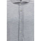 Gray Silk Dress Shirt