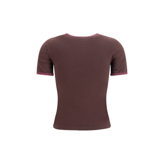 Brown Cotton T-Shirt